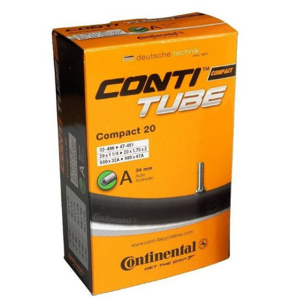 Continental Compact 20" Inner Tube | AV 34mm