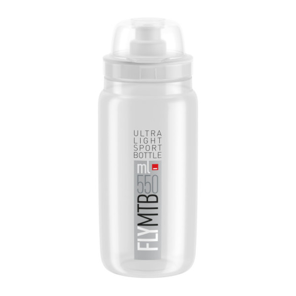 Elite Fly MTB gertuvė 550 ml / Clear - Grey