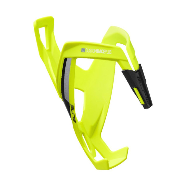 Elite Custom Race Plus Bottle Cage | Yellow Fluo - Black