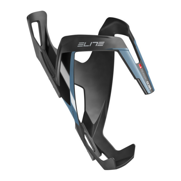 Elite Vico Carbon Bottle Cage | Matt Black - Blue