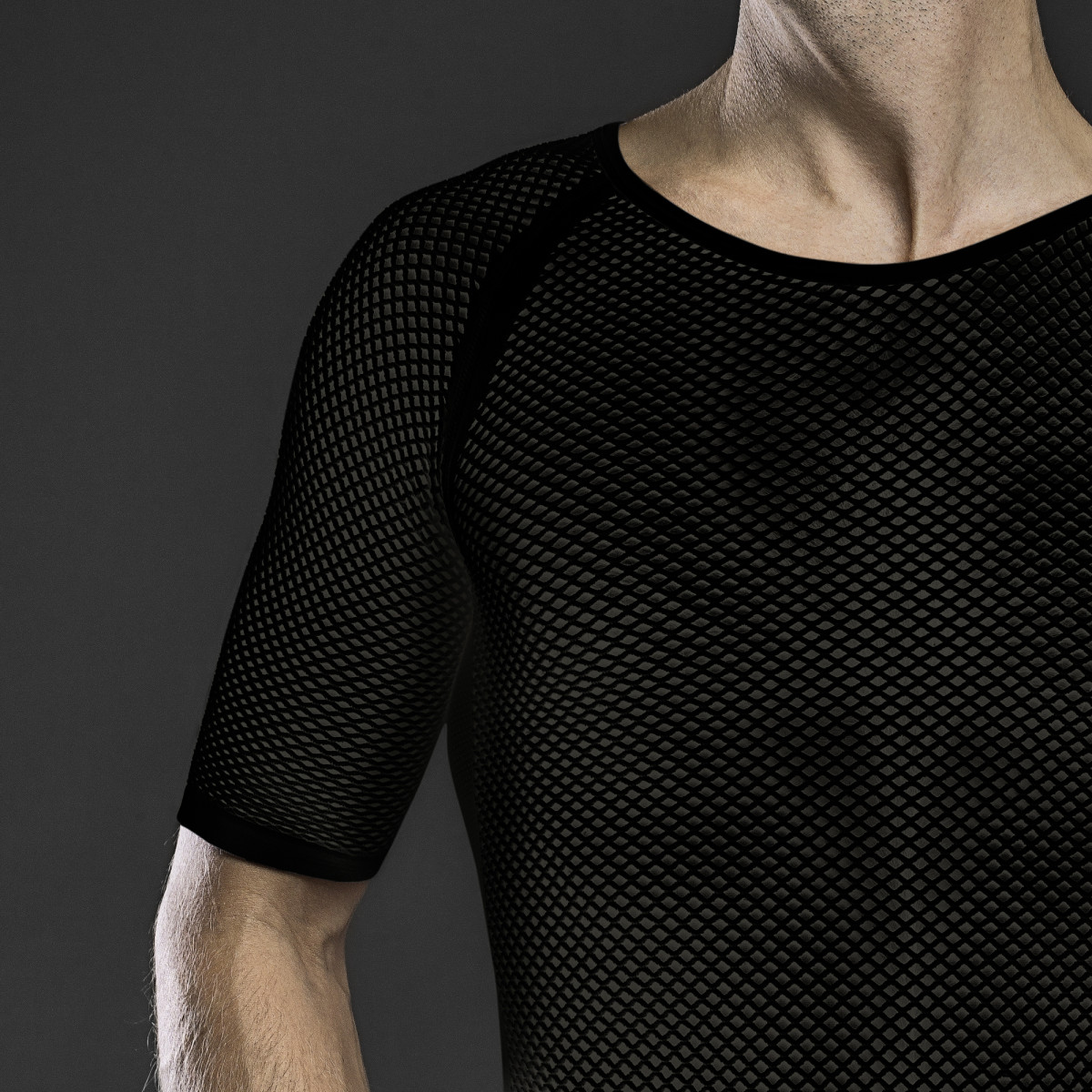 GripGrab 3-Season Short Sleeve apatiniai marškinėliai / Black GripGrab 3-Season Short Sleeve apatiniai marškinėliai / Black