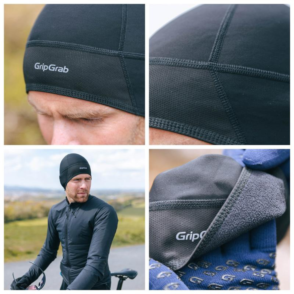 GripGrab Thermo Windproof Winter kepurė / Black