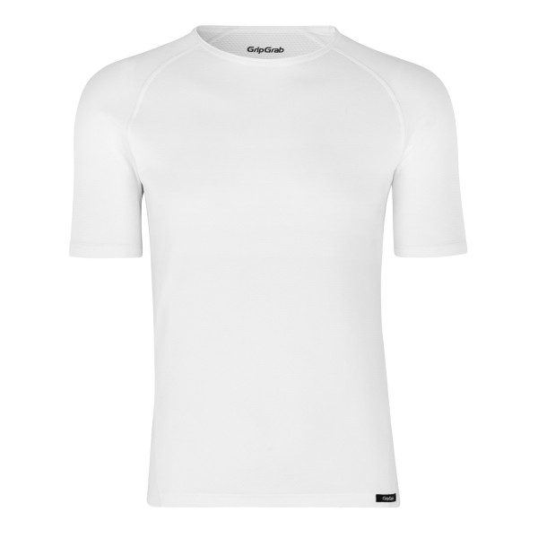 GripGrab Ride Thermal Short Sleeve apatiniai marškinėliai / White