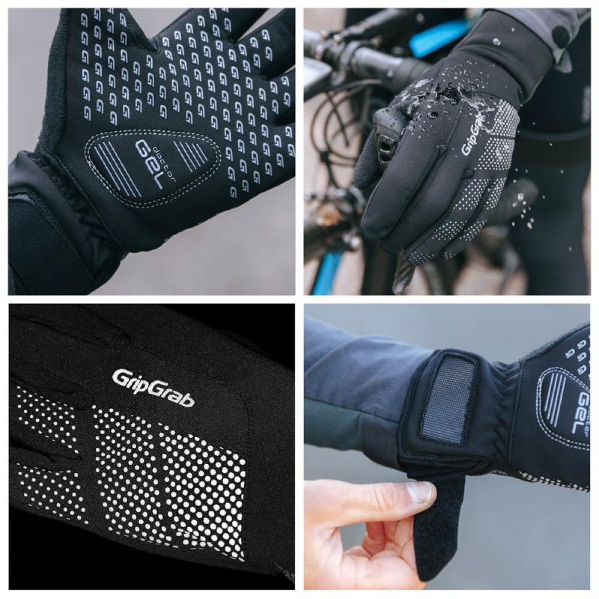 GripGrab Ride Waterproof Winter pirštinės / Black GripGrab Ride Waterproof Winter pirštinės / Black