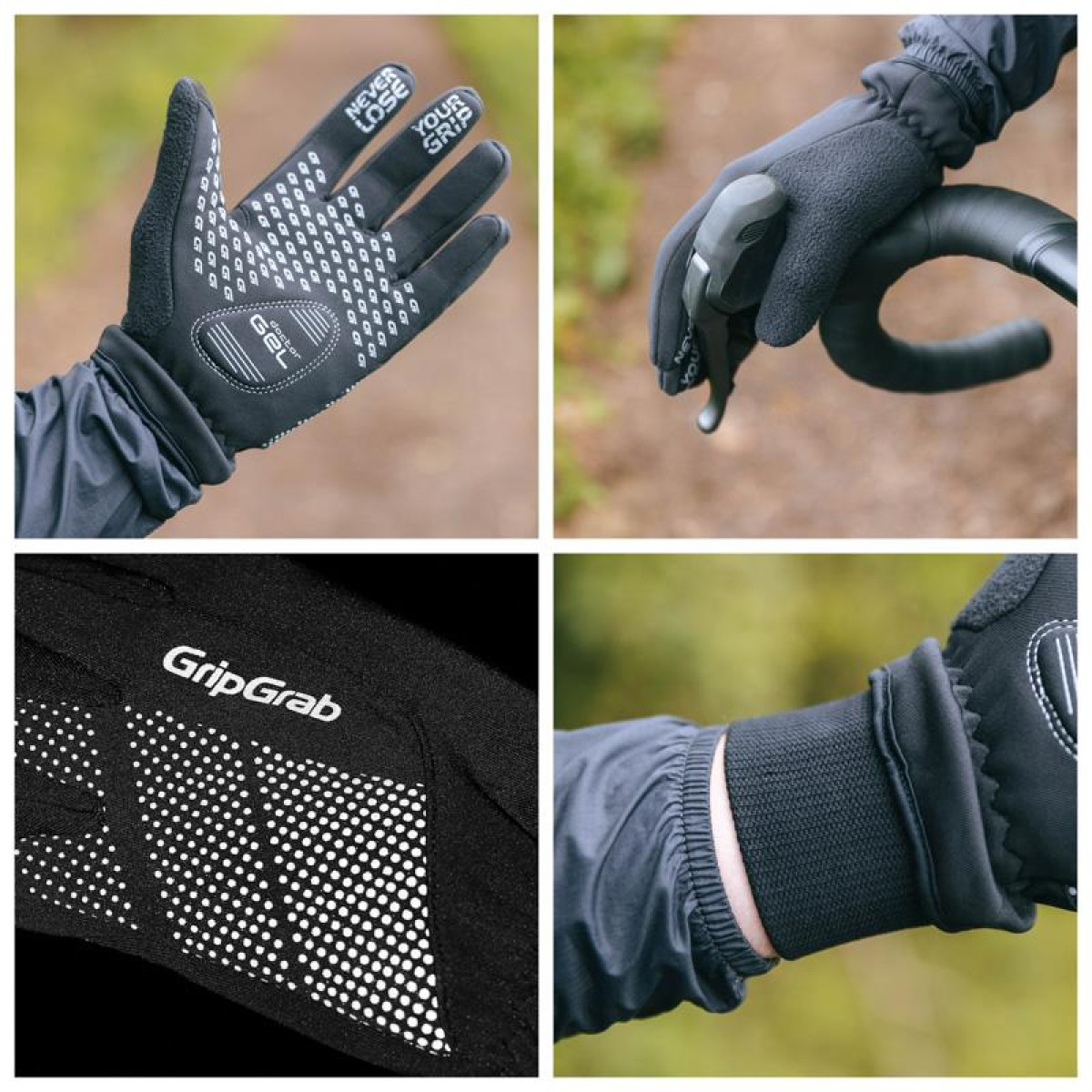 GripGrab Ride Windproof Winter Gloves | Black GripGrab Ride Windproof Winter Gloves | Black