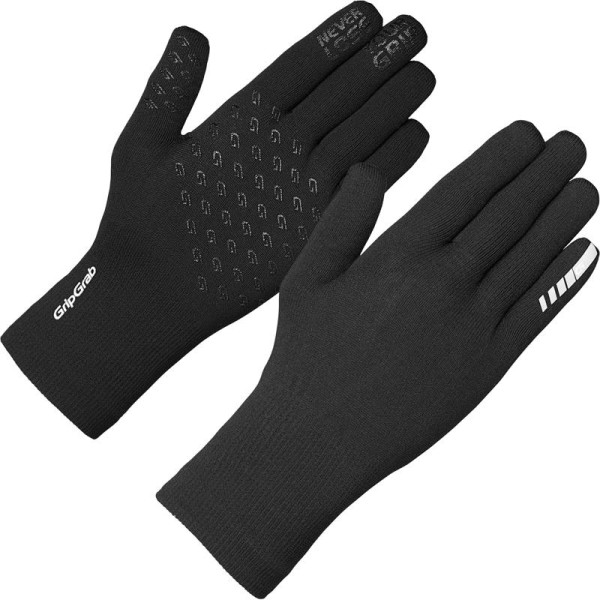 GripGrab Waterproof Knitted Thermal pirštinės | Black