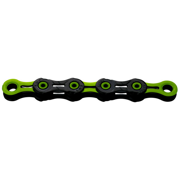 KMC DLC11 Chain | 11-speed | Black - Green