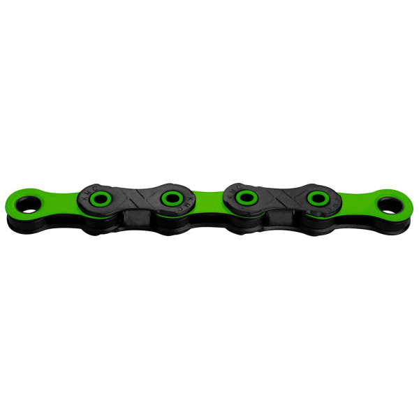 KMC X12 DLC Chain | 12-speed | Black-Green