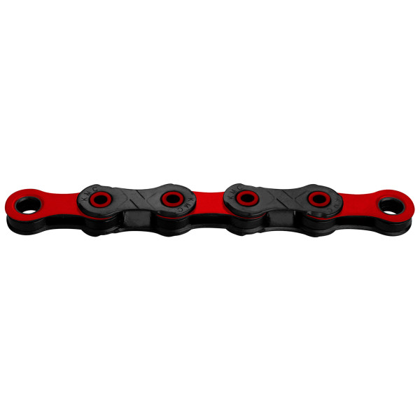 KMC X12 DLC Chain | 12-speed | Black-Red 