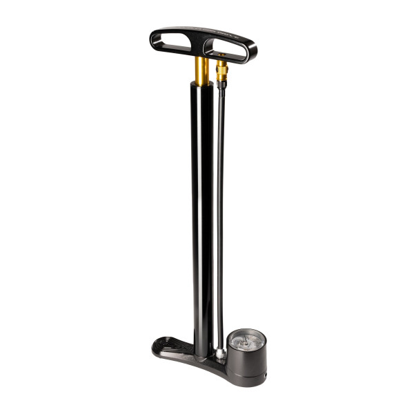 Lezyne CNC Travel Floor Drive Floor Pump | Gloss Black