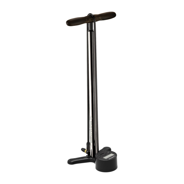 Lezyne Gravel Digital Drive Pro Floor Pump | Gloss Silver