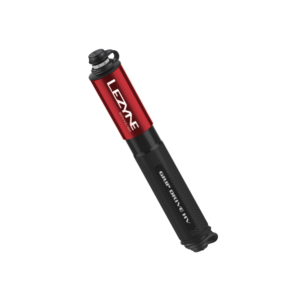 Lezyne Grip Drive HV Small Mini Pump | Red