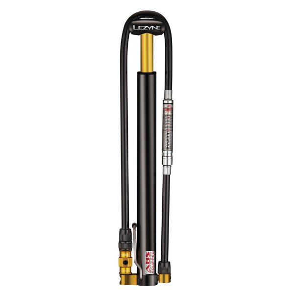 Lezyne Micro Floor Drive HV pastatoma pompa | Gloss Black