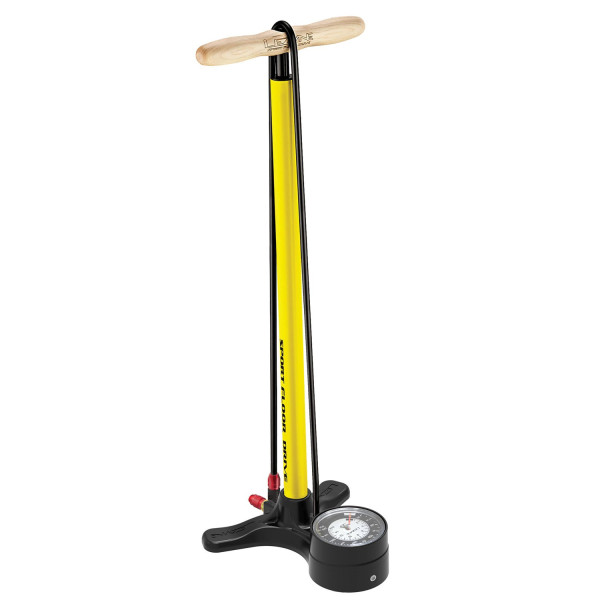 Lezyne Sport Floor Drive 3.5 ABS pastatoma pompa / Pure Yellow