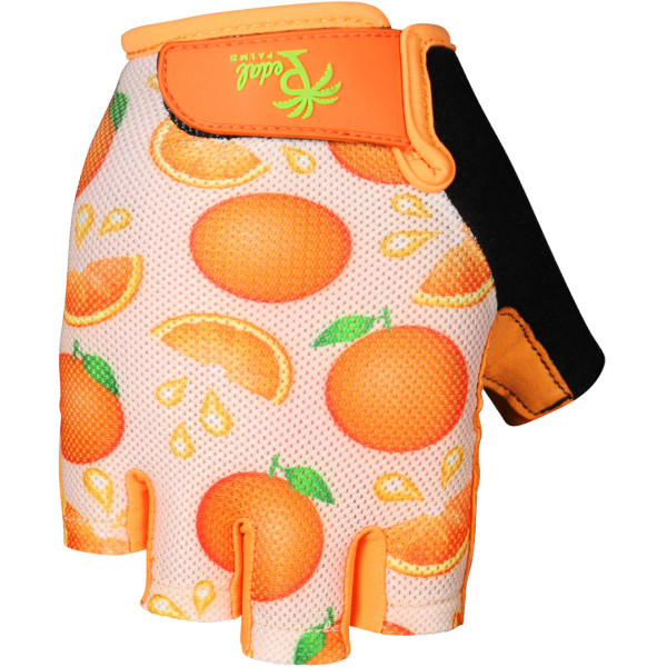 Pedal Palms Short Gloves | Orange Crush