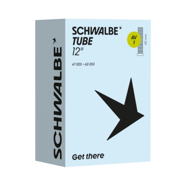 Schwalbe 12" Inner Tube 1 | AV 40 mm | 47/62-204