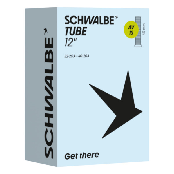 Schwalbe 12" Inner Tube 1S | AV 40 mm | 32/40-203
