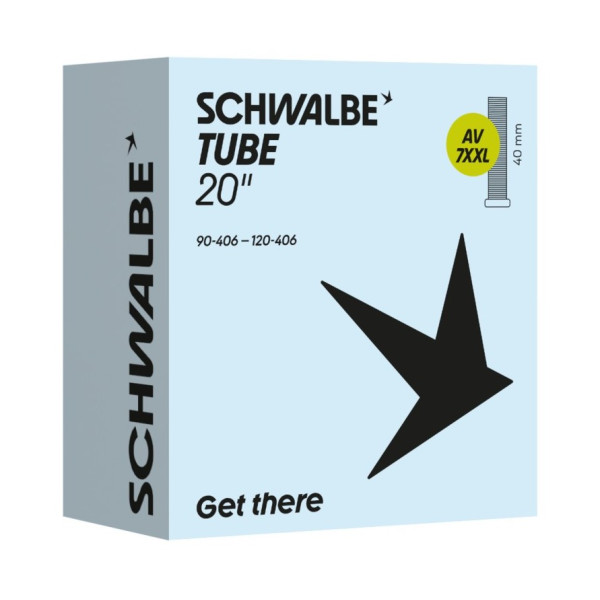 Schwalbe 20" Inner Tube 7XXL | AV 40 mm | 90/120-406