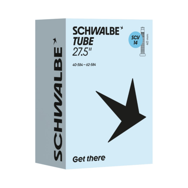 Schwalbe 27.5" Inner Tube 14 | SCV CLIK Valve 40 mm | 40/62-584