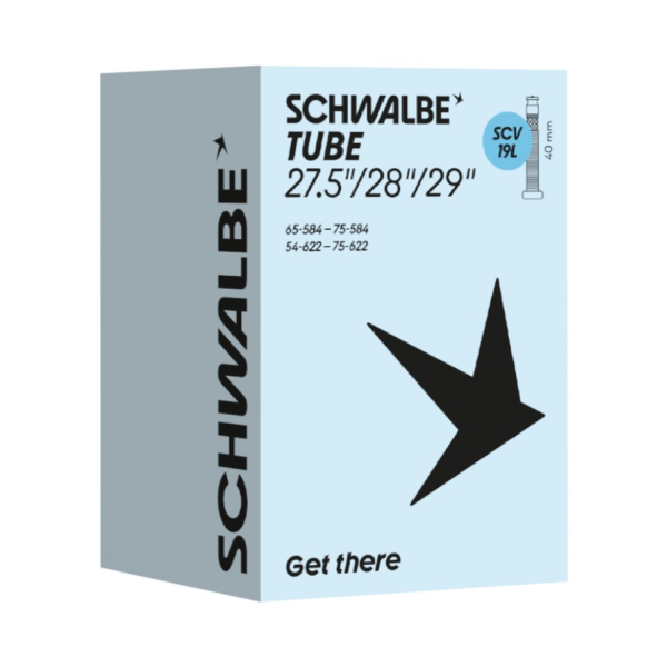 Schwalbe 27.5-29" Inner Tube 19L | SCV CLIK Valve 40 mm | 54/75-584/622 Schwalbe 27.5-29" Inner Tube 19L | SCV CLIK Valve 40 mm | 54/75-584/622