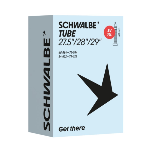 Schwalbe 27.5-29" Inner Tube 19L | SV 40 mm | 54/75-584/622