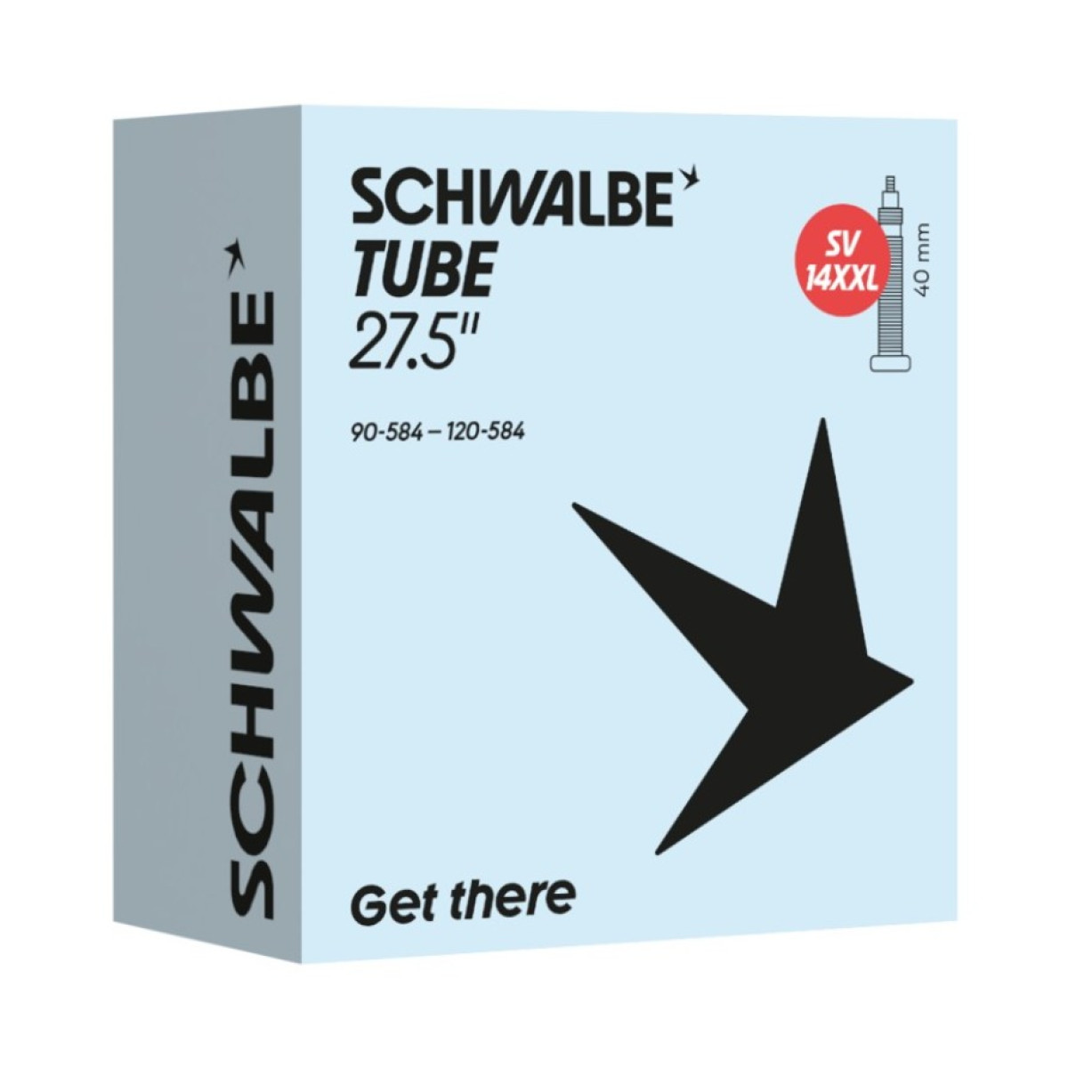 Schwalbe 27.5" kamera 14XXL | SV 40 mm | 90/120-584