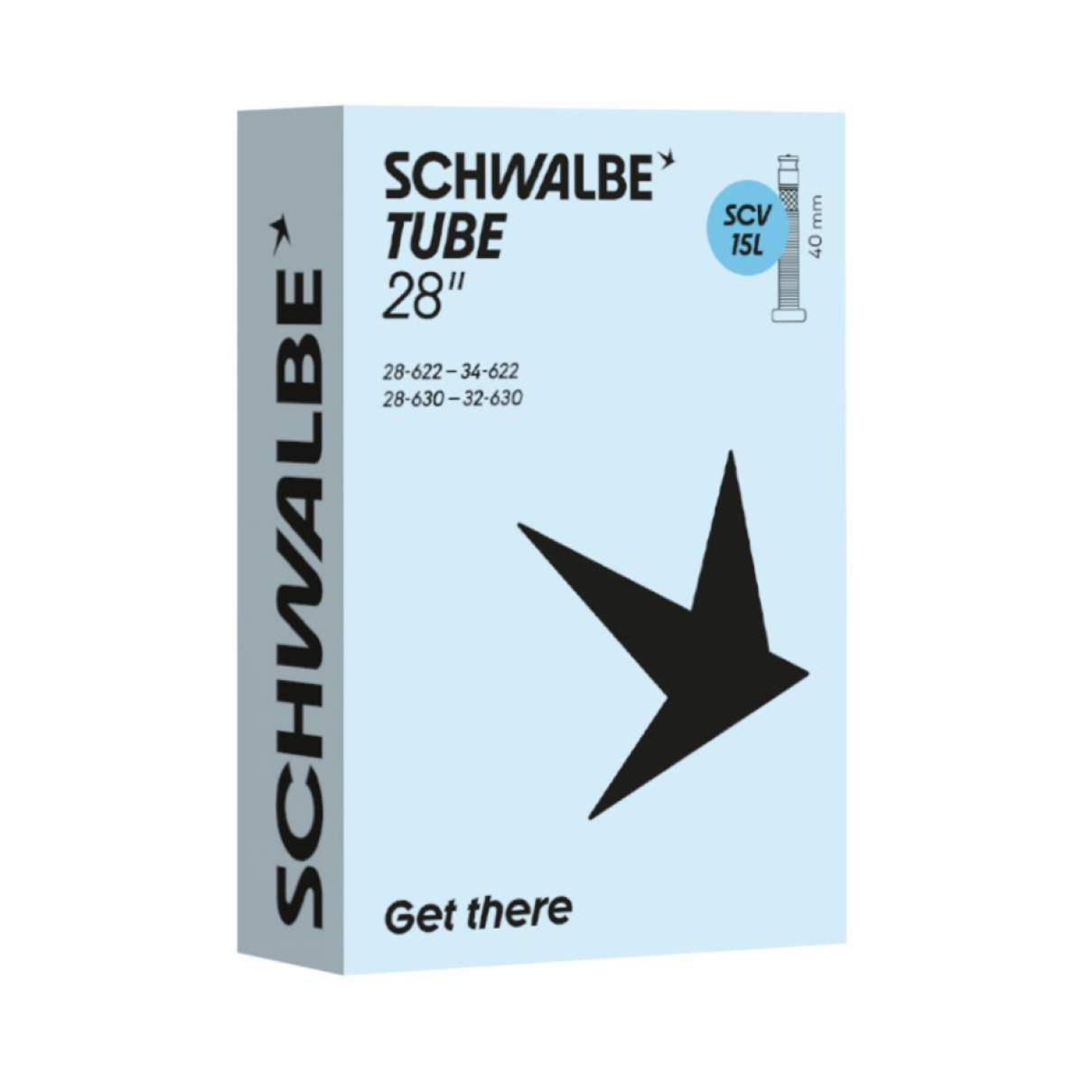 Schwalbe 28" kamera 15L | SCV CLIK Valve | 28/34-622/630