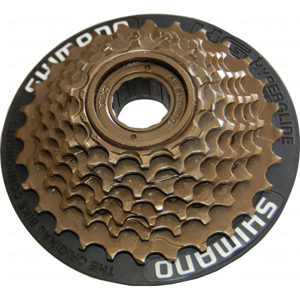 Shimano Tourney MF-TZ500-CP Cassette, 7-speed, with spoke protection