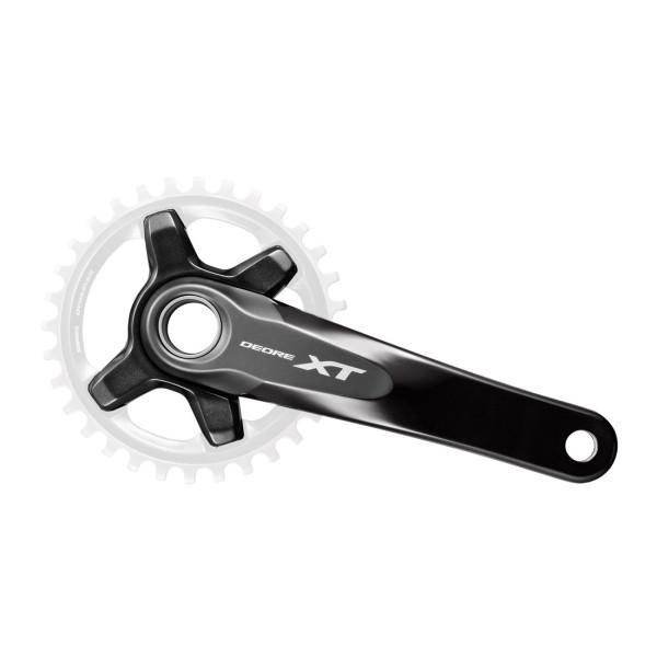 Shimano XT FC-M8000-1 Crankset, 1x11-speed, without chainring