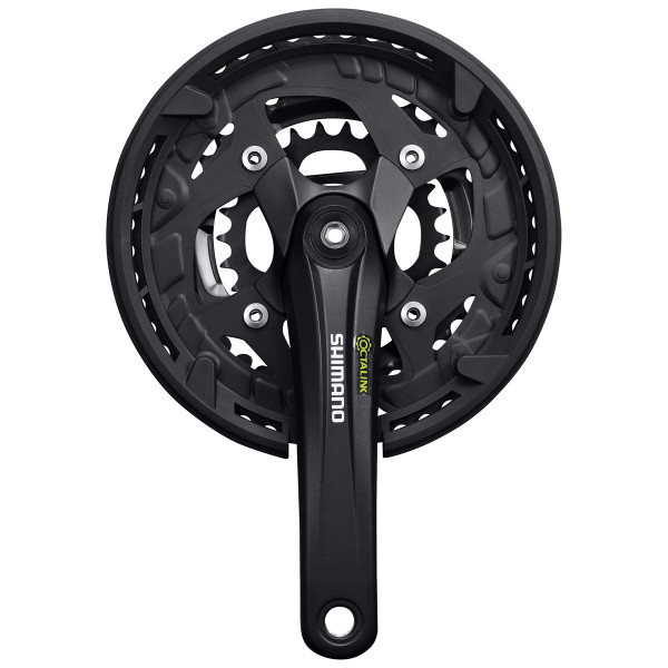 Shimano Alivio FC-T4010 Crankset, 44-32-22T, 3x9-speed