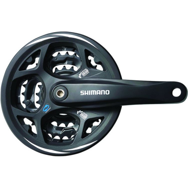 Shimano Altus FC-M311 Crankset, 48-38-28T, 3x6/7/8-speed