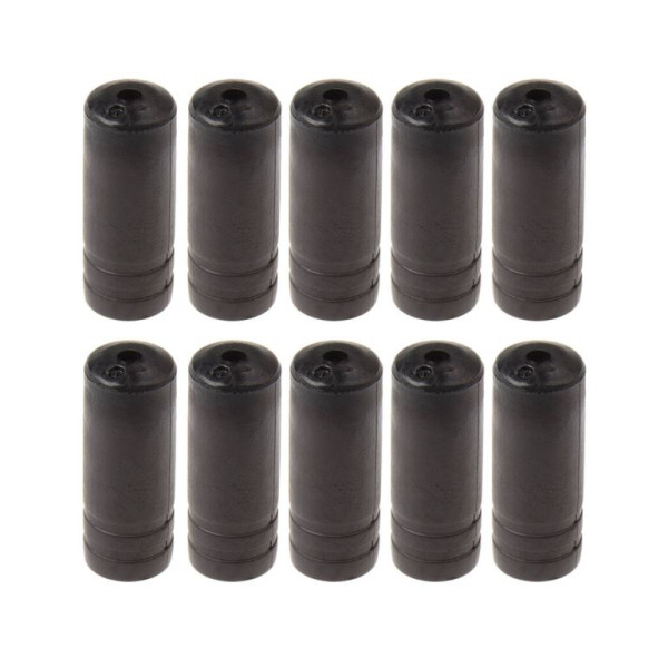 Shimano Gear Cable End Caps, Black (10 pieces)