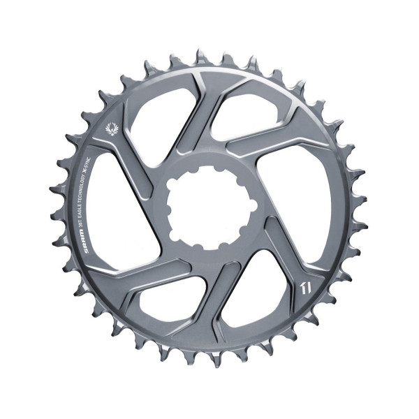 SRAM X-Sync 2 Eagle dantratis | 3mm Offset | DM | 1x12 pavarų | Polar grey