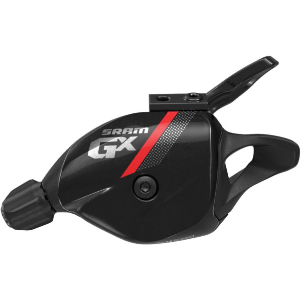 SRAM GX Trigger kairė pavarų perjungimo rankenėlė, 2 pavarų, Black-Red