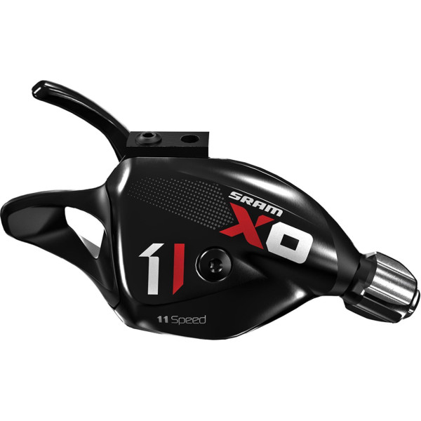 SRAM X01 Trigger dešinė pavarų perjungimo rankenėlė, 11 pavarų, Black-Red