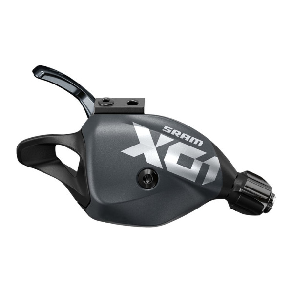 SRAM X01 Eagle Trigger dešinė pavarų perjungimo rankenėlė, 12 pavarų, Lunar Grey