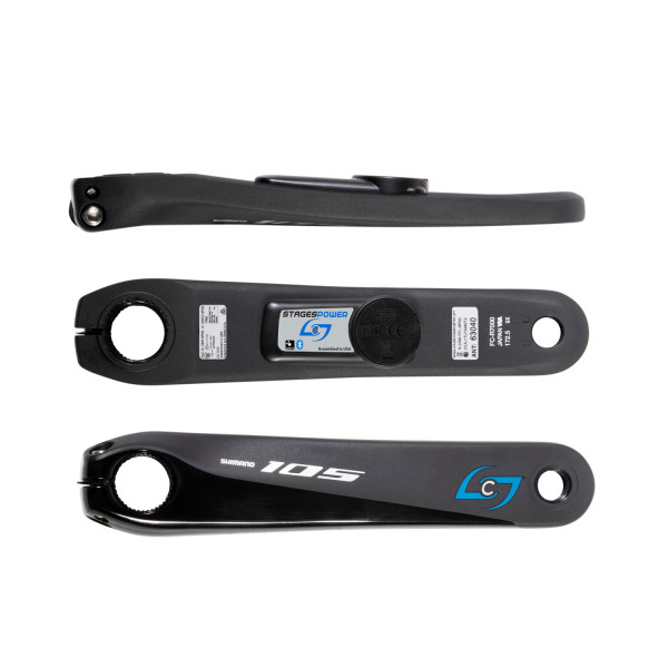 Stages Shimano 105 R7000 Power Meter kairys švaistiklis | Black