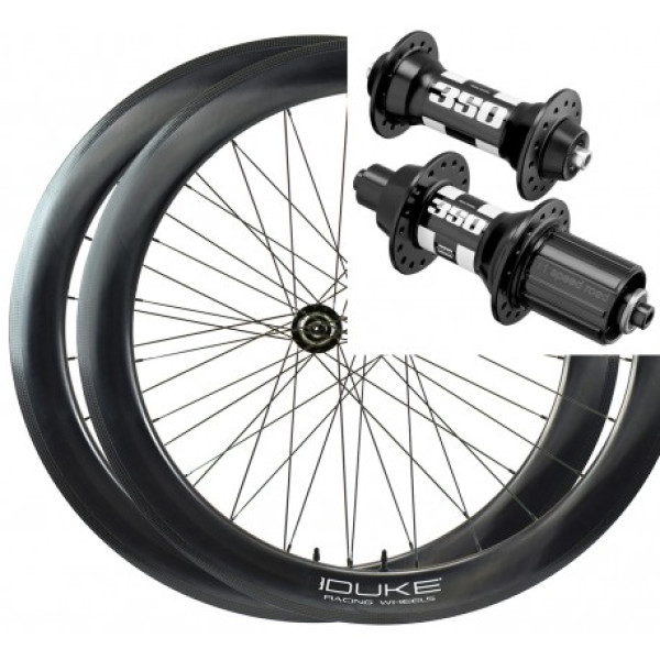 Duke 700c Baccara 48C SLS2 Disc ratų komplektas | DT 350 SP Shimano 11