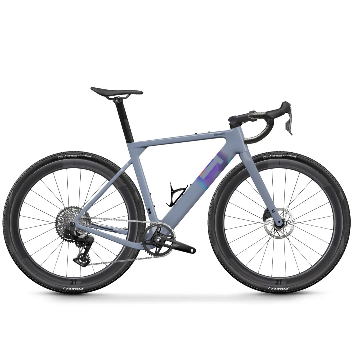 3T Primo 2 WPNT Gravel dviratis | SRAM Rival XLPR AXS 1x13 | Discus 40|30 | Fumo 3T Primo 2 WPNT Gravel dviratis | SRAM Rival XLPR AXS 1x13 | Discus 40|30 | Fumo