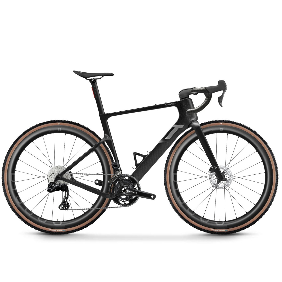 3T Racemax 2 Italia Gravel dviratis | Shimano GRX Di2 2x12 | Discus 45I40 LTD | Project X