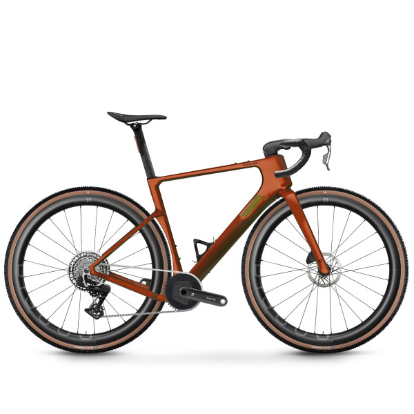 3T Racemax 2 Italia Gravel dviratis | SRAM Force XPLR AXS Torno 1x13 | Discus 45I40 LTD | Rame
