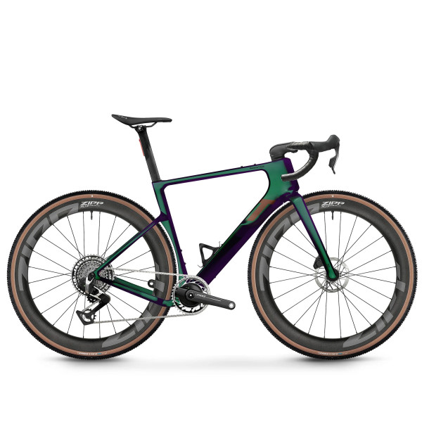 3T Racemax 2 Italia Gravel dviratis | SRAM Red XPLR PM AXS 1x13 | Zipp 303 XPLR SW | Smeraldo