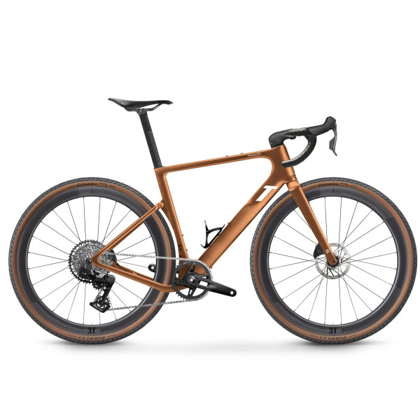 3T Racemax WPNT Gravel dviratis | SRAM Rival XPLR AXS 1x13 | Discus 40|30 | Bronzo