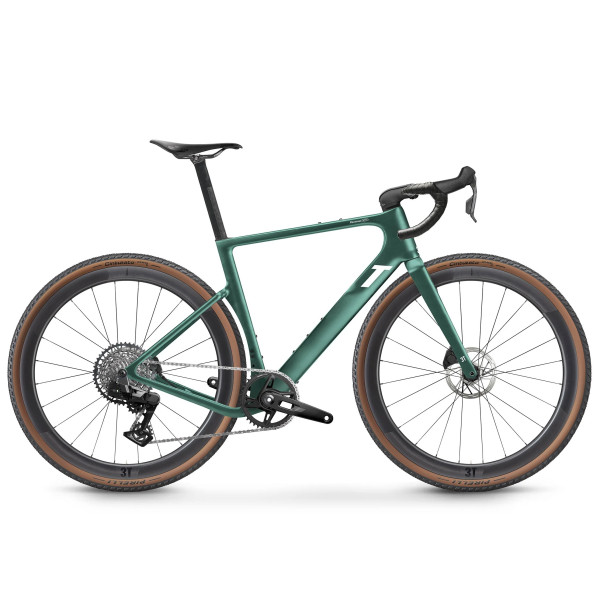 3T Racemax WPNT Gravel dviratis | SRAM Rival XPLR AXS 1x13 | Discus 40|30 | Turchese