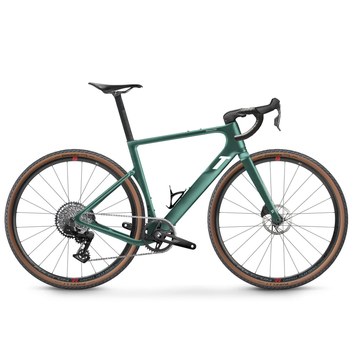 3T Racemax WPNT Gravel dviratis | SRAM Rival XPLR AXS 1x13 | Turchese 3T Racemax WPNT Gravel dviratis | SRAM Rival XPLR AXS 1x13 | Turchese
