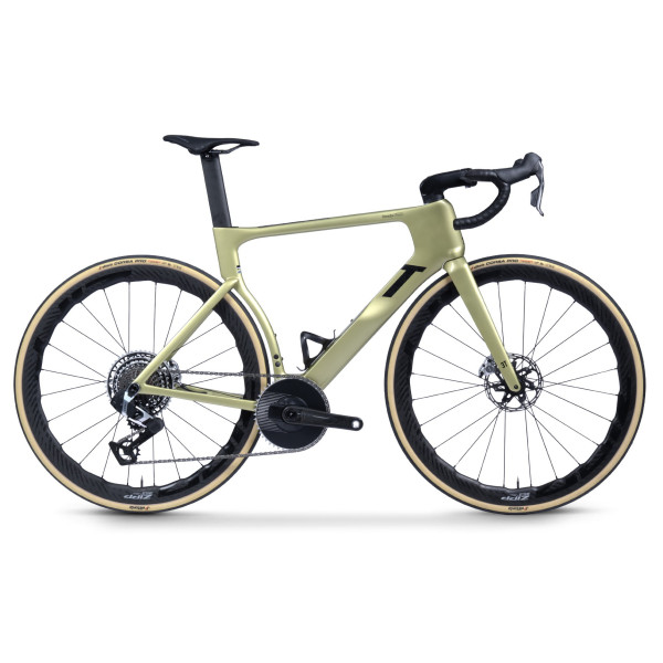 3T Strada WPNT Road Bike | Shimano Ultegra Di2 2x12 | DISCUS 40|30 | Verdeoro