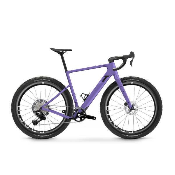 3T Ultra 2 Italia Gravel Bike | Shimano GRX Di2 1x12 | DISCUS 45|40 | Glicine