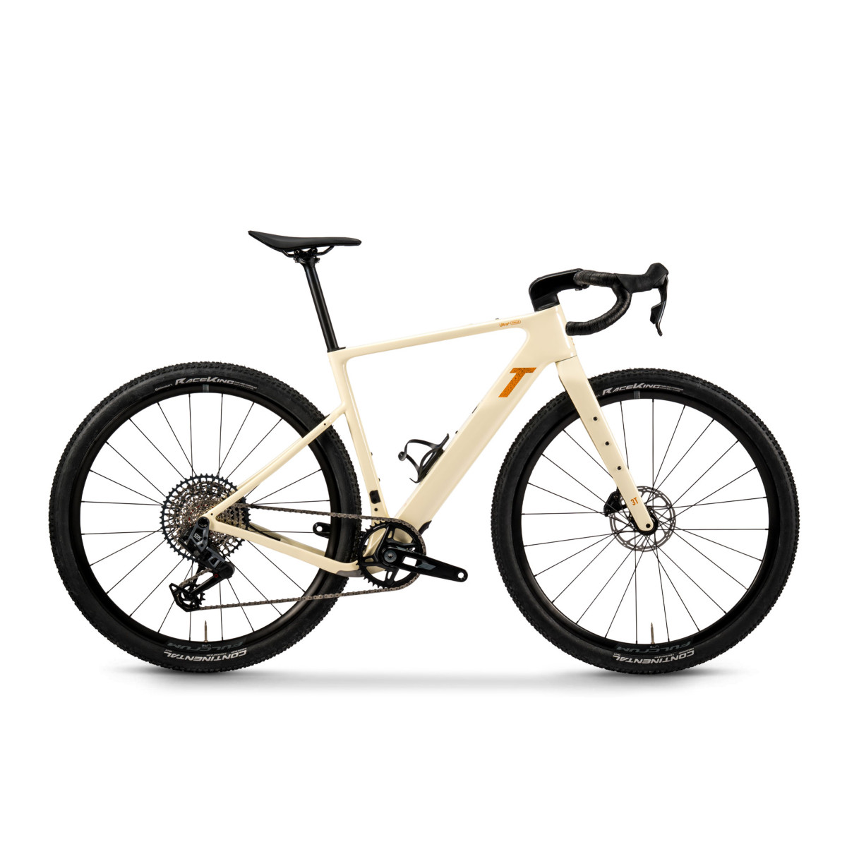 3T Ultra 2 Italia Gravel Bike | SRAM Rival E1/GX Eagle Transmission AXS 1x12 | DISCUS 45|21 | Avorio