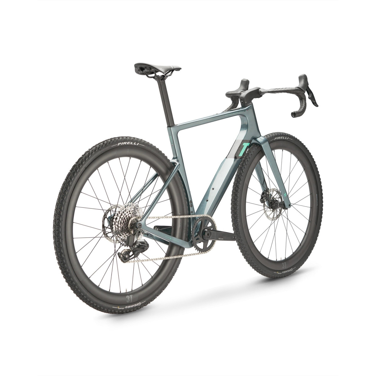 3T Racemax Boost Italia Electric Gravel Bike | Sram Rival XPLR AXS 1x12 | Ardesia