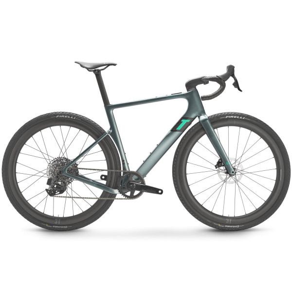 3T Racemax Boost Italia elektrinis Gravel dviratis | Sram Rival XPLR AXS 1x12 | Ardesia